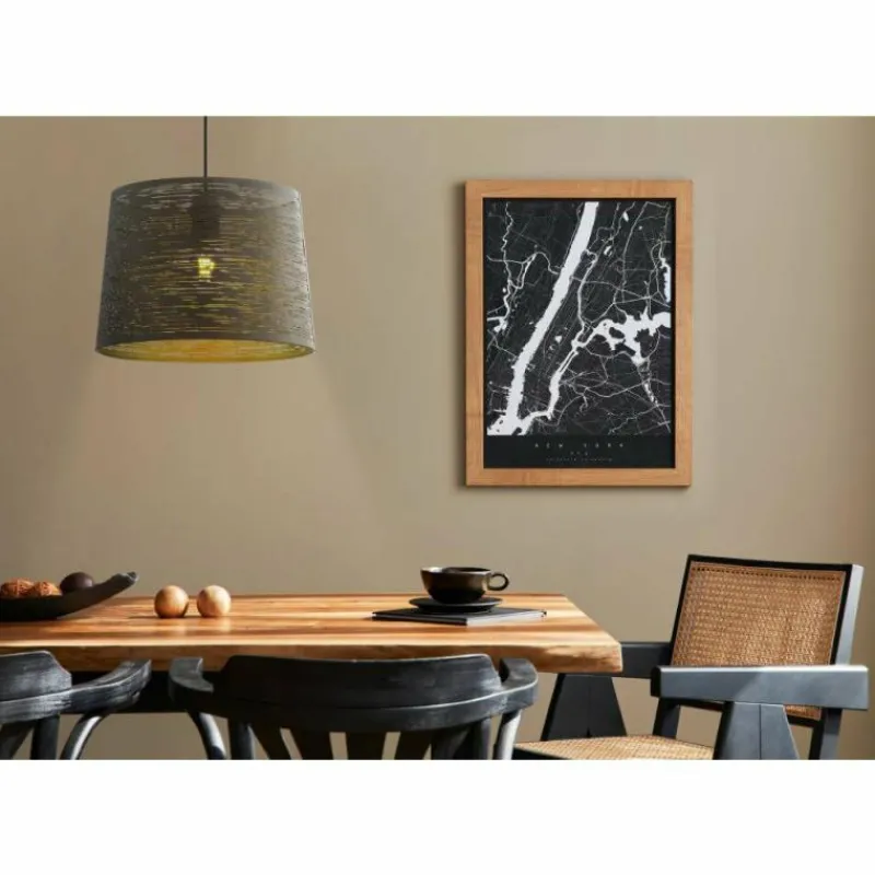 Lampes Dorées-Luminaires Eglo Suspension Eglo-Leuchten SEGEZIA Moka, 1 lumière