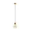 Lampes Vintages & Rétros-Luminaires Eglo Suspension Eglo-Leuchten TARBES Laiton, 1 lumière