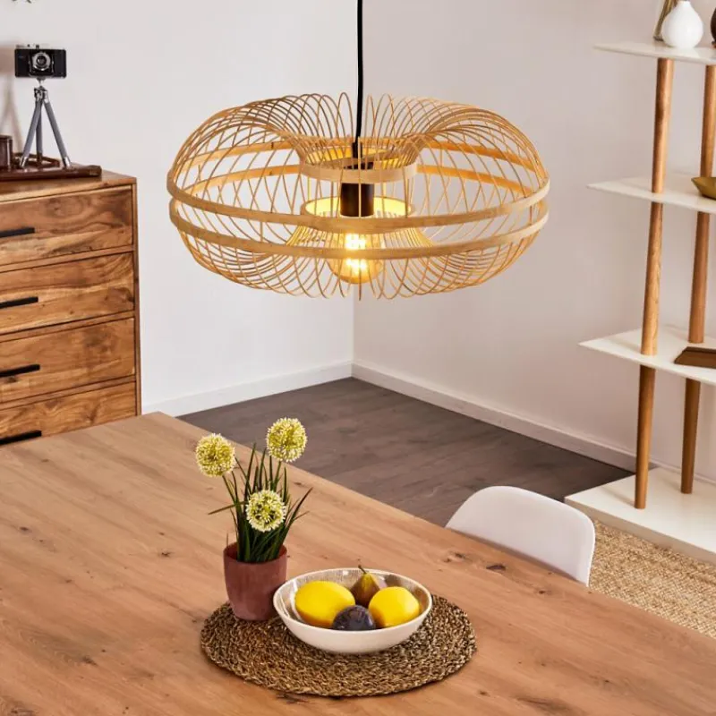 Luminaires Scandinaves-hofstein Suspension Ellekom Noir, 1 lumière