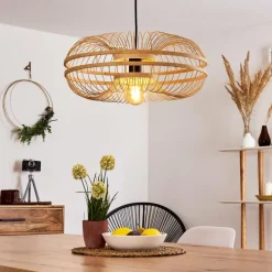 Luminaires Scandinaves-hofstein Suspension Ellekom Noir, 1 lumière