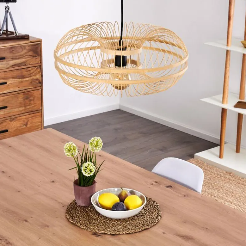 Luminaires Scandinaves-hofstein Suspension Ellekom Noir, 1 lumière