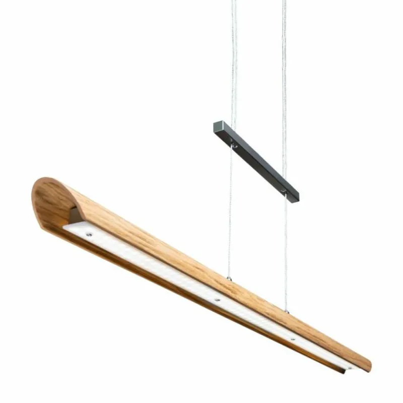 Lampes En Bois-Luminaires Elobra Suspension Elobra Colombia LED Écru, 1 lumière