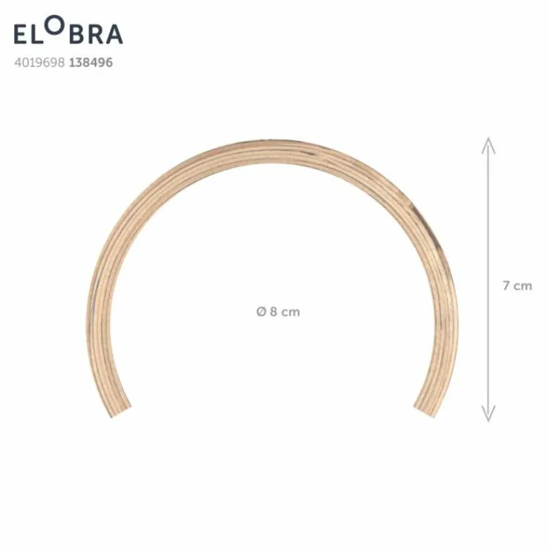 Lampes En Bois-Luminaires Elobra Suspension Elobra Colombia LED Écru, 1 lumière