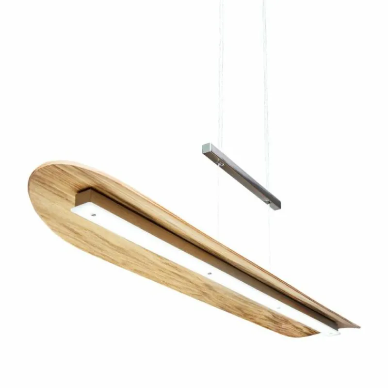 Lampes En Bois-Luminaires Elobra Suspension Elobra Colombia LED Écru, 1 lumière