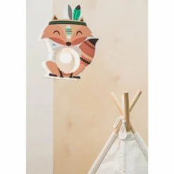 Lampes En Bois-Luminaires Elobra Suspension Elobra FUCHS FILIP Orange, 1 lumière