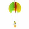 Lampes En Bois-Luminaires Elobra Suspension Elobra KASPER Multicolore, 1 lumière