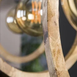 Lampes Industrielles-hofstein Suspension Elortondo Noir, 3 lumières