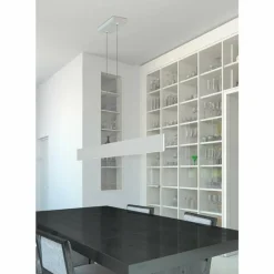 Luminaires Escale Suspension Escale VITRO Aluminium, 1 lumière