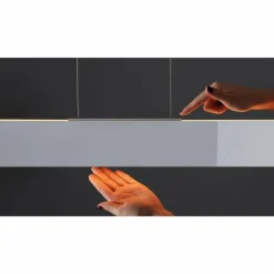 Luminaires Escale Suspension Escale VITRO Aluminium, 1 lumière