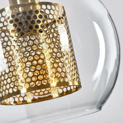 hofstein Suspension Espejuelo Laiton, Noir, 1 lumière