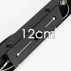 Style Boho-Chic-hofstein Suspension Etowah Brun, Noir, 4 lumières