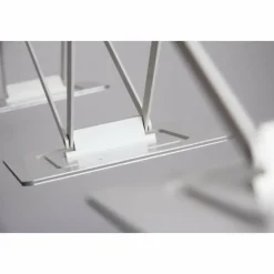 Luminaires Eva Luz Suspension Evaluz SLIDE LED Blanc, 3 lumières* Éclairage Led