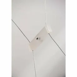 Luminaires Eva Luz Suspension Evaluz SLIDE LED Blanc, 3 lumières* Éclairage Led