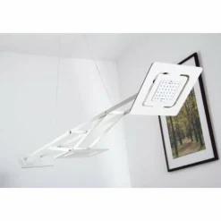 Luminaires Eva Luz Suspension Evaluz SLIDE LED Blanc, 3 lumières* Éclairage Led