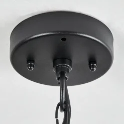 Lampes Vintages & Rétros-hofstein Suspension extérieur Bongle Noir, 1 lumière