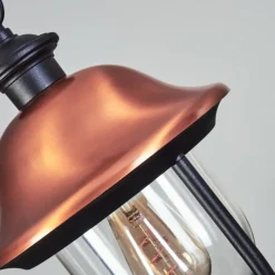 hofstein Suspension extérieur Gascon Noir, 1 lumière