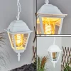 Luminaires Rustiques-hofstein Suspension extérieur Naofe Blanc, 1 lumière