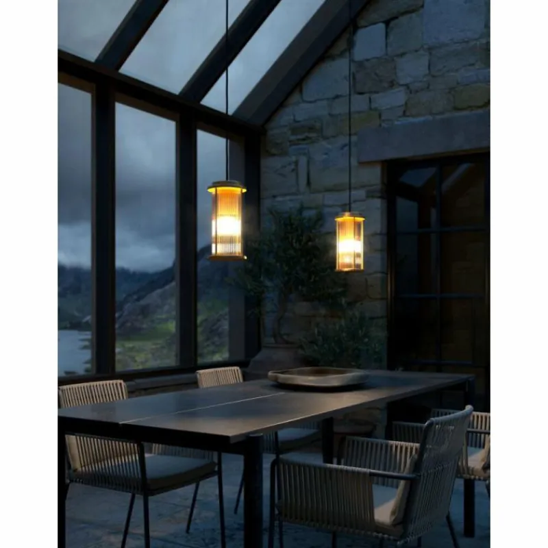 Luminaires Nordlux Suspension extérieur Nordlux LINTON Laiton, 1 lumière
