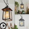 Lampes Vintages & Rétros-hofstein Suspension extérieur Trosa Noir, 1 lumière