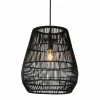 Style Boho-Chic-Luminaires Lucide Suspension extérieure Lucide NERIDA Noir, 1 lumière