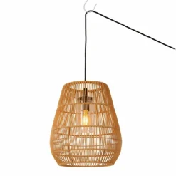 Style Boho-Chic-Luminaires Lucide Suspension extérieure Lucide NERIDA Noir, 1 lumière
