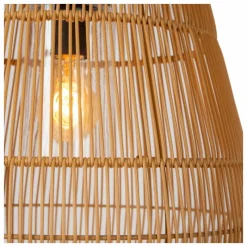 Style Boho-Chic-Luminaires Lucide Suspension extérieure Lucide NERIDA Noir, 1 lumière