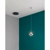 Luminaires Fabas Luce Suspension Fabas Luce Arabella LED Noir, 1 lumière