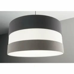 Luminaires Fabas Luce Suspension Fabas Luce Arona Noir, 3 lumières