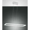 Luminaires Fabas Luce Suspension Fabas Luce Bard LED Blanc, 1 lumière* Éclairage Led