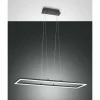 Luminaires Fabas Luce Suspension Fabas Luce Bard LED Anthracite, 1 lumière* Éclairage Led