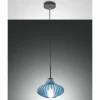 Luminaires Fabas Luce Suspension Fabas Luce Budelli Noir, 1 lumière