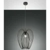 Lampes Vintages & Rétros-Luminaires Fabas Luce Suspension Fabas Luce Camp Noir, 1 lumière
