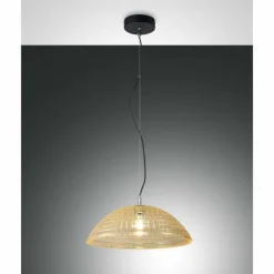 Luminaires Fabas Luce Suspension Fabas Luce Diamond Noir, 1 lumière