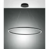 Luminaires Fabas Luce Suspension Fabas Luce Giotto LED Noir, 1 lumière* Éclairage Led