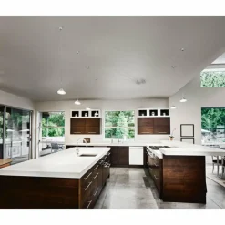 Luminaires Fabas Luce Suspension Fabas Luce Isabella LED Chrome, Nickel mat, 6 lumières* Suspensions