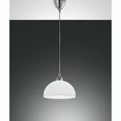 Luminaires Fabas Luce Suspension Fabas Luce NICE Chrome, 1 lumière