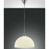 Luminaires Fabas Luce Suspension Fabas Luce NICE Chrome, 1 lumière