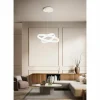 Luminaires Fabas Luce Suspension Fabas Luce Palau LED Blanc, 2 lumières* Éclairage Led