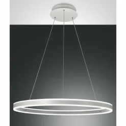 Luminaires Fabas Luce Suspension Fabas Luce Palau LED Blanc, 1 lumière* Éclairage Led