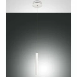 Luminaires Fabas Luce Suspension Fabas Luce Prado LED Blanc, 1 lumière* Suspensions