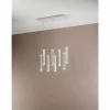 Luminaires Fabas Luce Suspension Fabas Luce Prado LED Blanc, 8 lumières* Suspensions