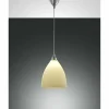 Luminaires Fabas Luce Suspension Fabas Luce PROVENZA Chrome, 1 lumière