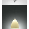 Luminaires Fabas Luce Suspension Fabas Luce PROVENZA Chrome, 1 lumière