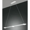Luminaires Fabas Luce Suspension Fabas Luce Swan LED Blanc, 3 lumières* Éclairage Led