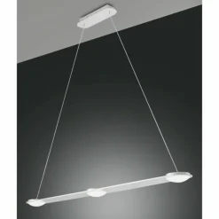 Luminaires Fabas Luce Suspension Fabas Luce Swan LED Blanc, 3 lumières* Éclairage Led