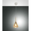 Lampes Vintages & Rétros-Luminaires Fabas Luce Suspension Fabas Luce Tris Blanc, 1 lumière