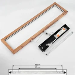 Luminaires Scandinaves-hofstein Suspension Fairburn LED Noir, 1 lumière