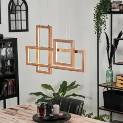 Luminaires Scandinaves-hofstein Suspension Fairburn LED Noir, 1 lumière