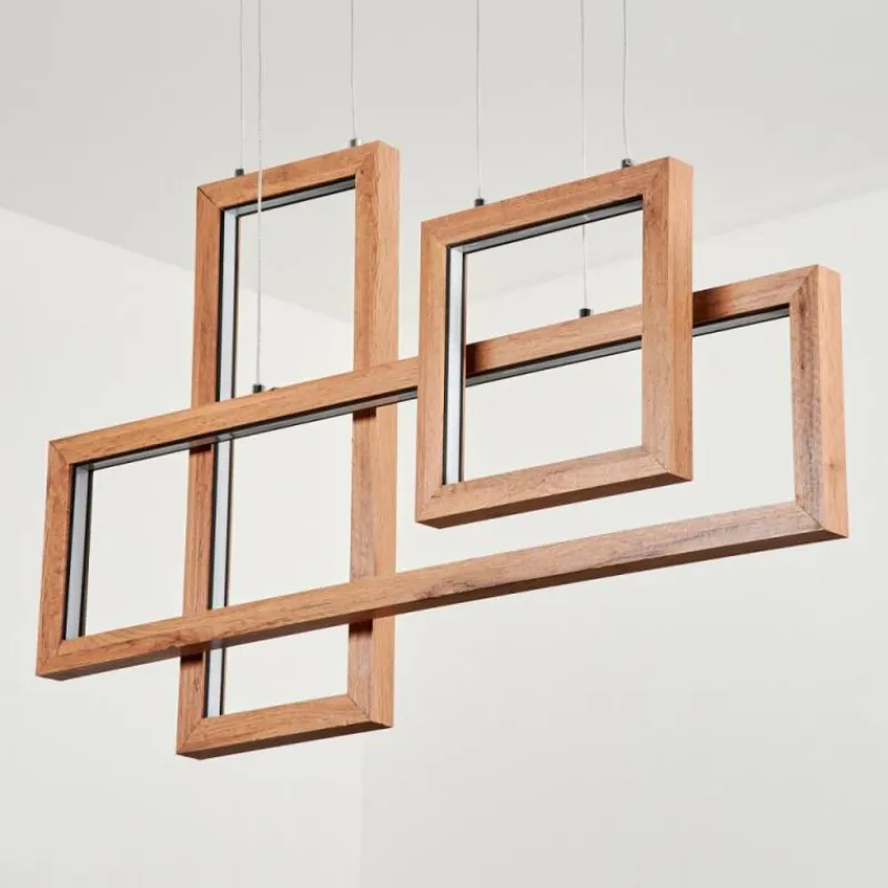 Luminaires Scandinaves-hofstein Suspension Fairburn LED Noir, 1 lumière