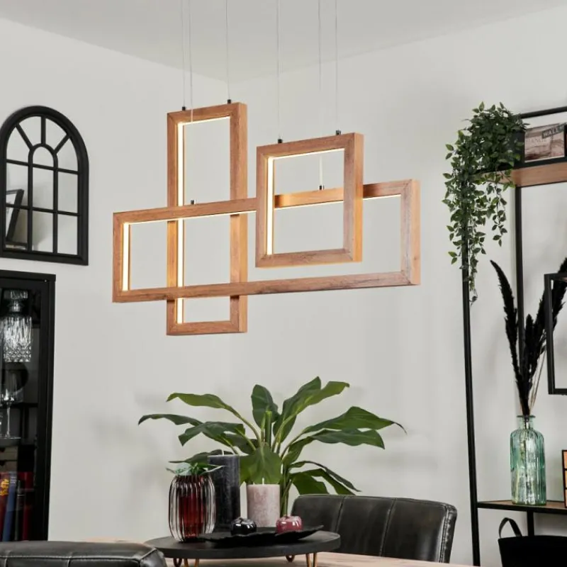 Luminaires Scandinaves-hofstein Suspension Fairburn LED Noir, 1 lumière